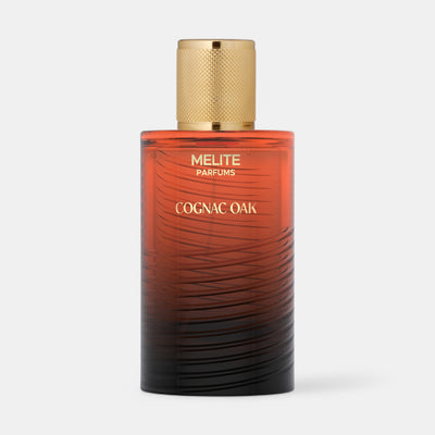 Melite Parfums Cognac Oak 55 ml unisex extrait de parfum with boozy vanilla and cinnamon notes
