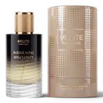 MELITE PARFUMS Intoxicating Masculinity 55ml extrait perfume bottle with gold cap and matching cylindrical box