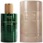 MELITE PARFUMS Moonshine Apple Shotgun 55ml unisex eau de parfum bottle with green glass and gold cap next to box